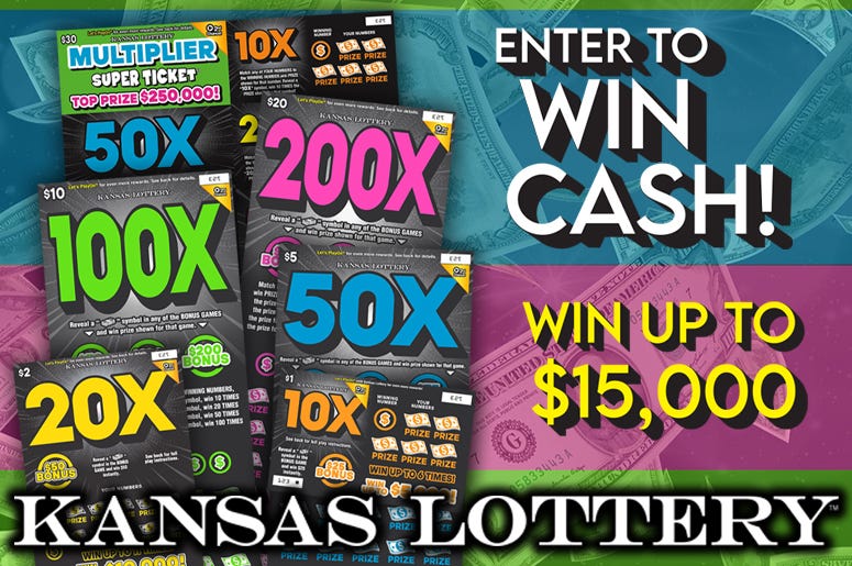 Kansas Lottery X-Games instant tickets