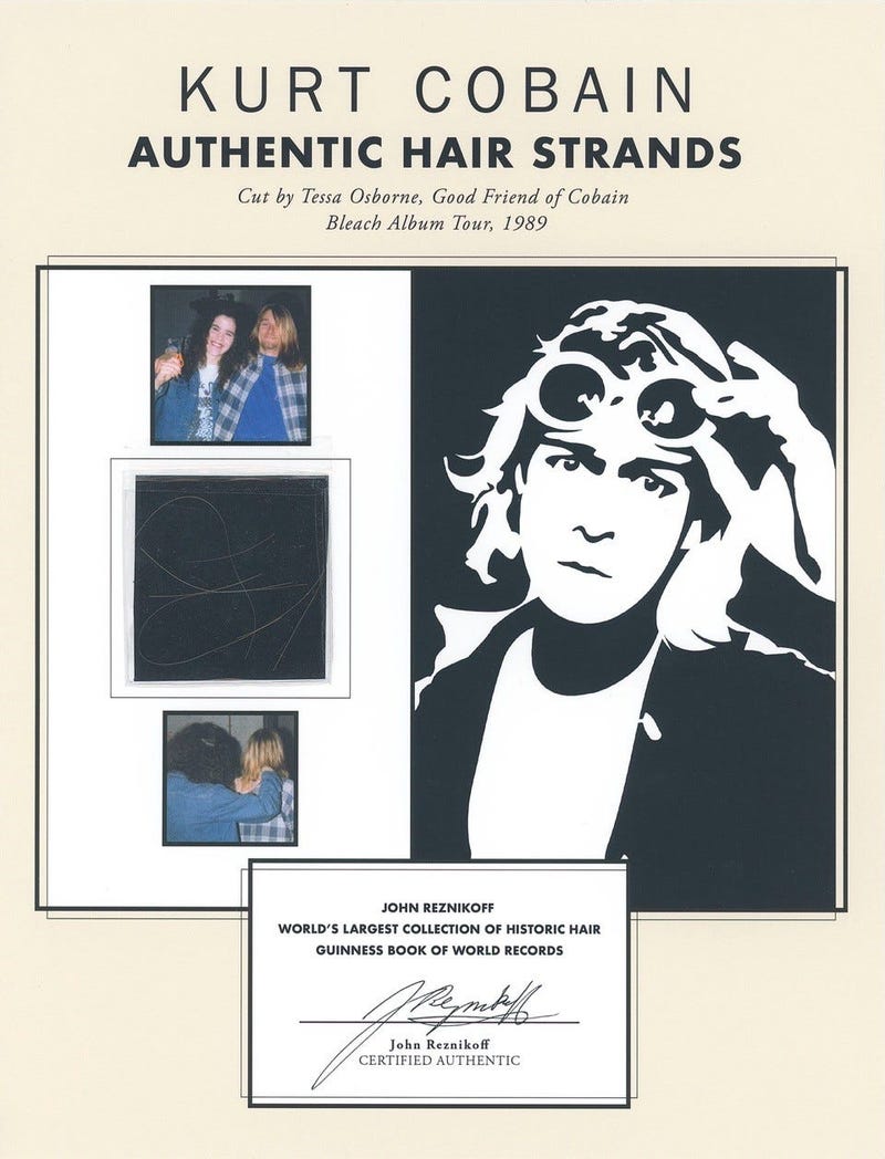 Kurt Cobain - Iconic Auctions
