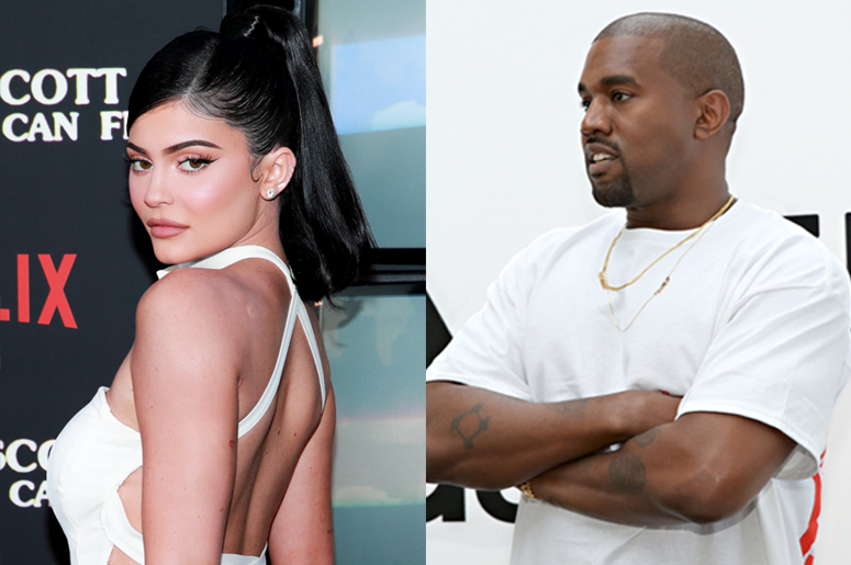Kylie Jenner and Kanye West