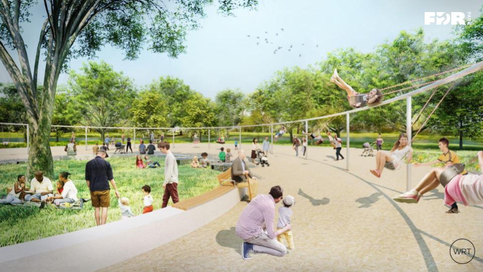 New playground in FDR Park will feature the largest swing set in North America
