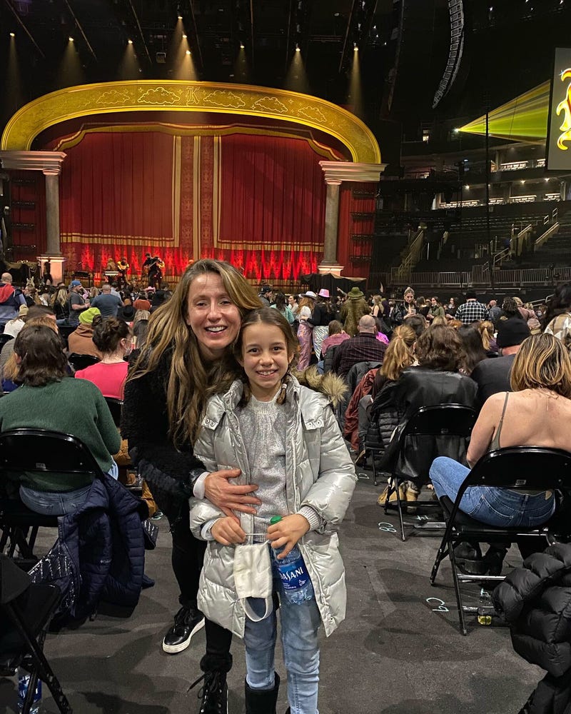 Gregg's Wife & Daughter at Kacey Musgraves' Show