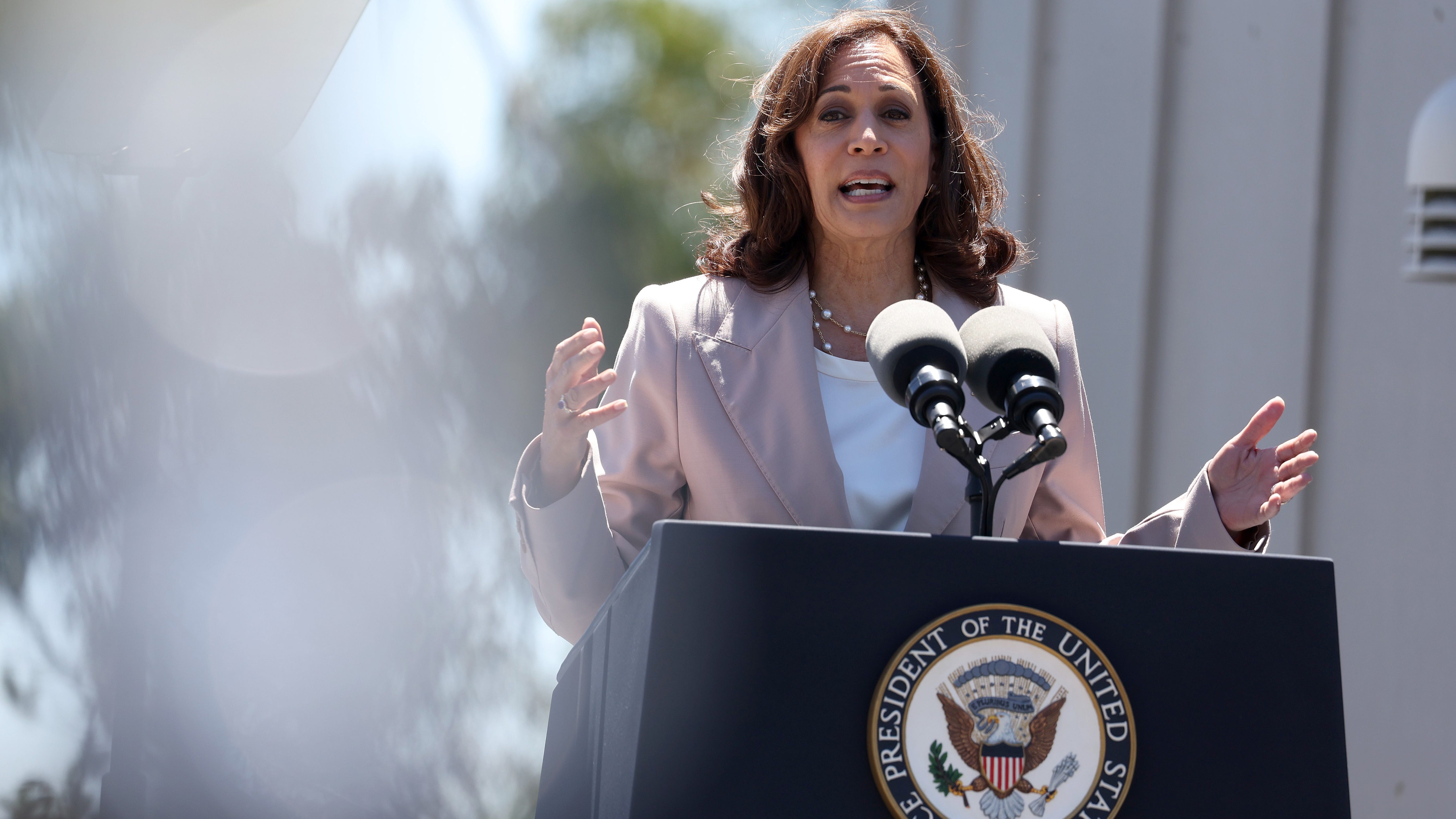 Vice President Kamala Harris discusses November elections and 2024 race on WCCO Radio