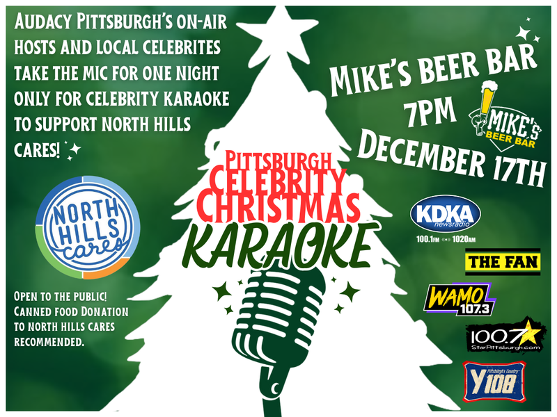 Audacy Pittsburgh Celebrity Christmas Karaoke