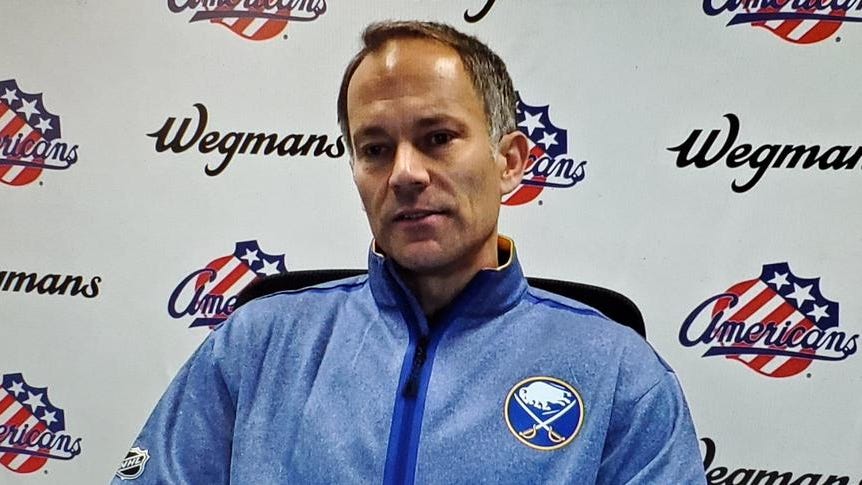 Sabres part way with Jason Karmanos