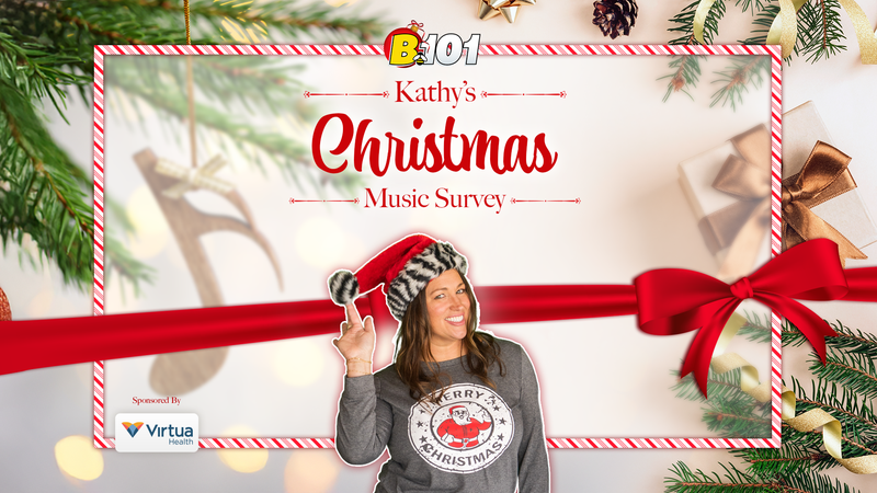 B101 2025 Christmas Music Survey