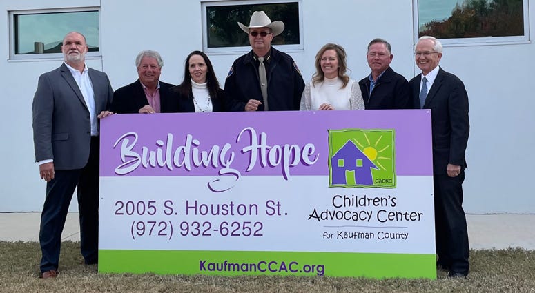 Kaufman County dedicates new Children’s Advocacy Center