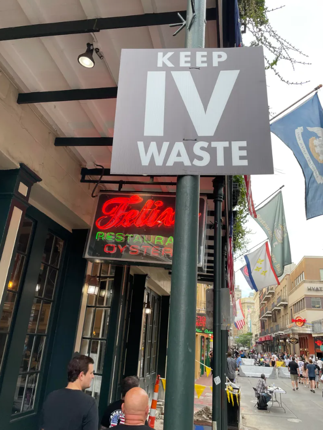 IV Waste