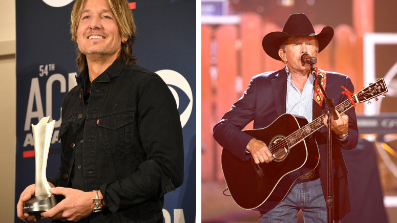 Keith Urban Offered to Jump Out of George Strait’s Birthday Cake, George Declined