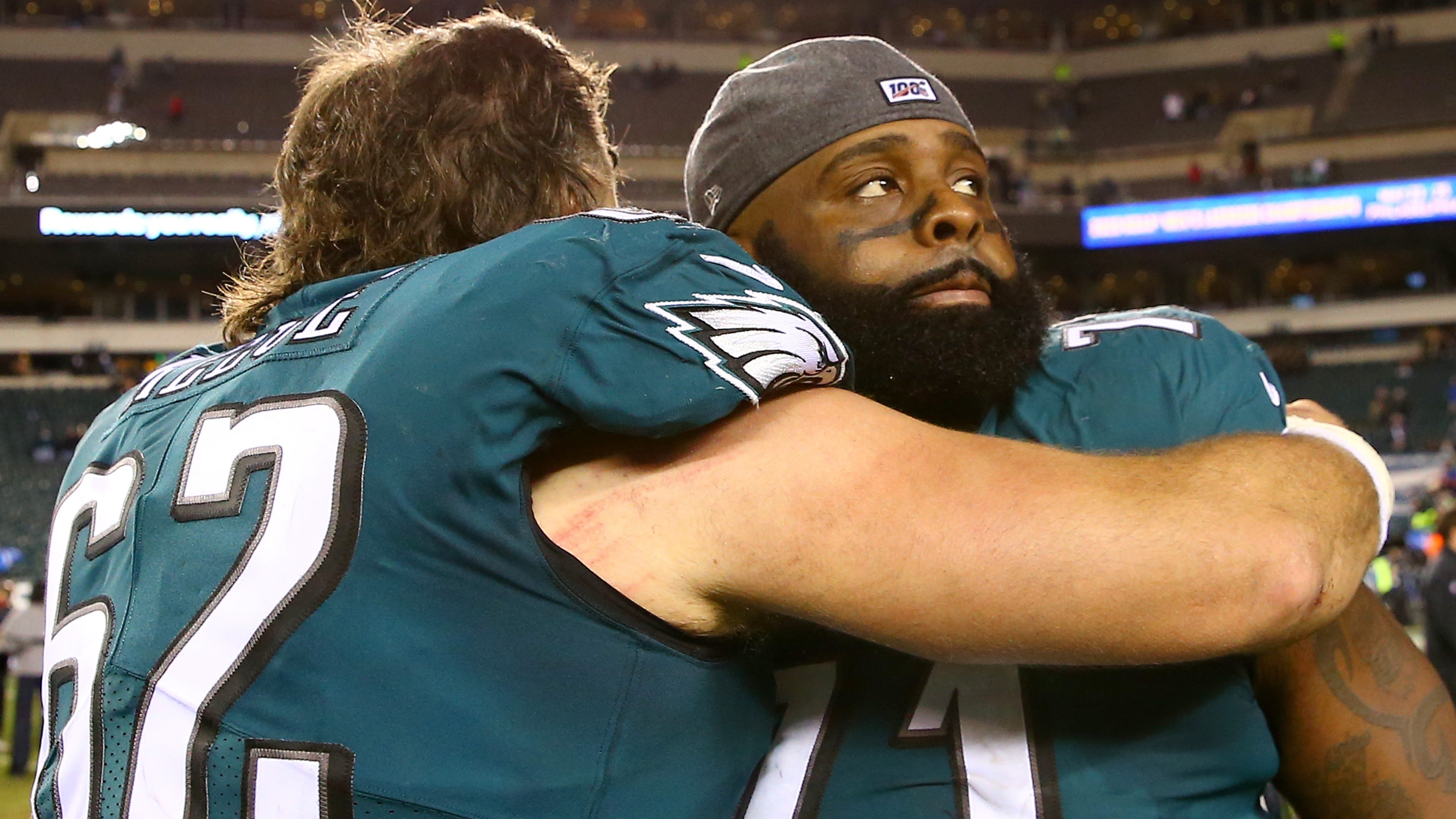 Jason Kelce: Jason Peters' Eagles fan comments were in 'complimentary fashion'