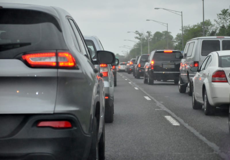 Cars on I-90