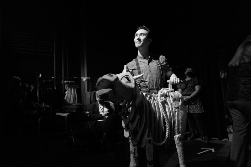 Kennedy Kanagawa portrays Milky White in "Into the Woods."