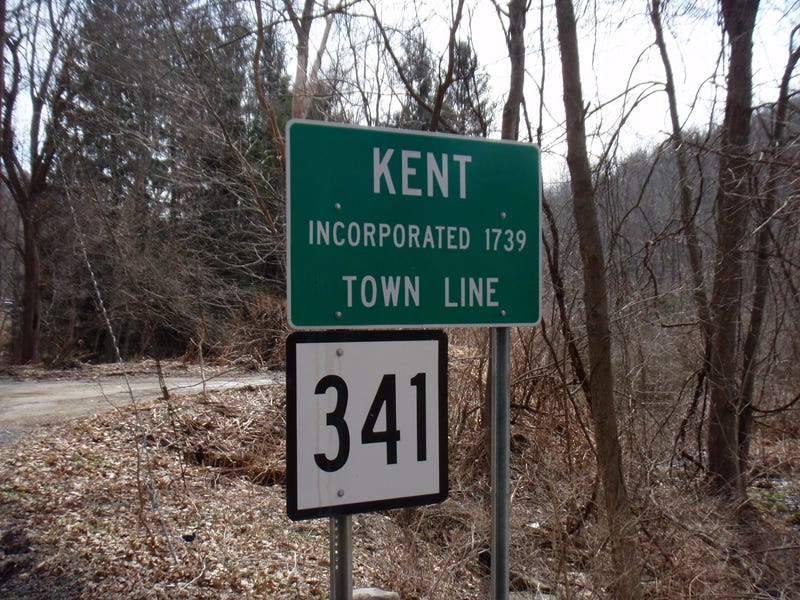The town of Kent, Connecticut. 