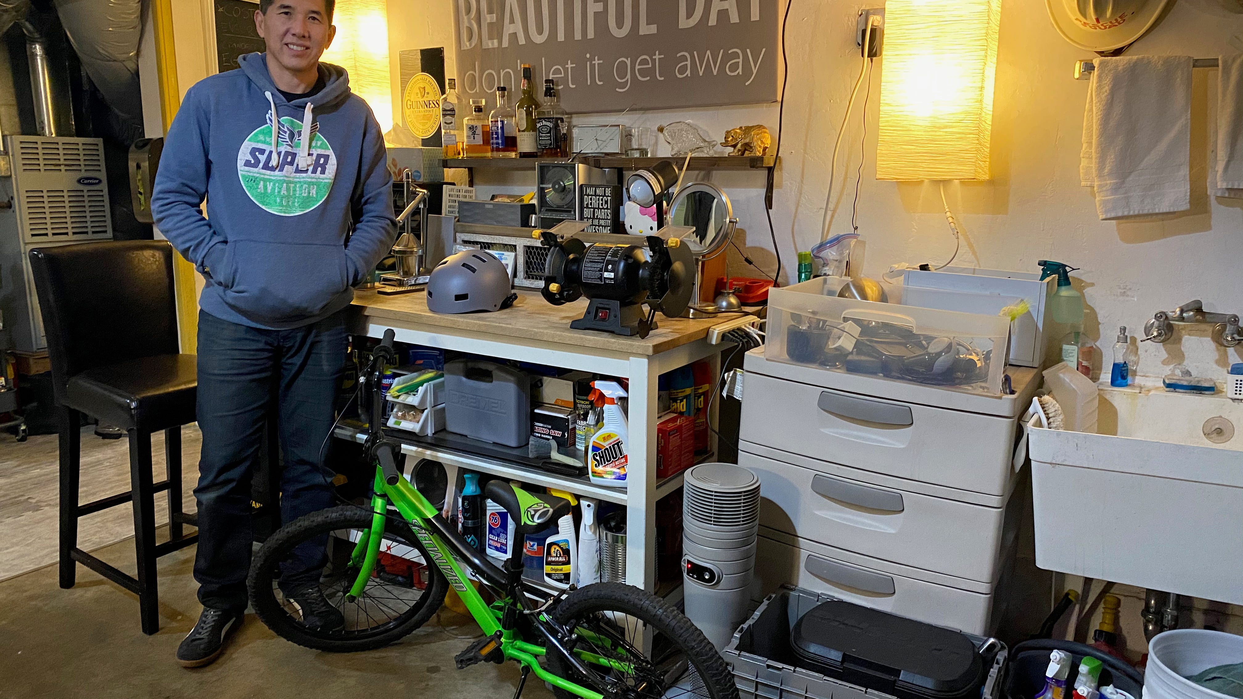 SF firefighter turns garage into a 'House of Giving' for those in need