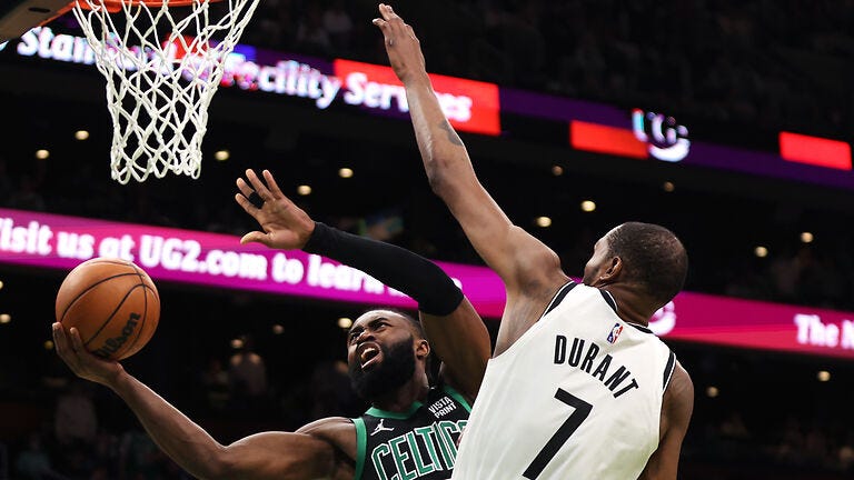 NBA analyst theorizes why Celtics would consider trading Jaylen Brown for Kevin Durant