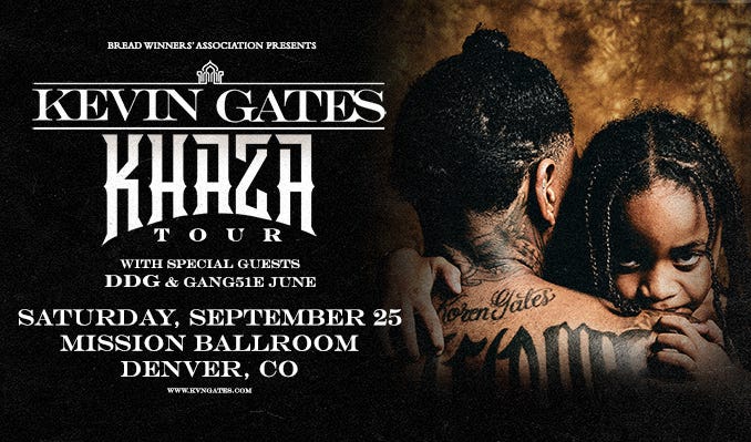 Kevin Gates Khaza Tour