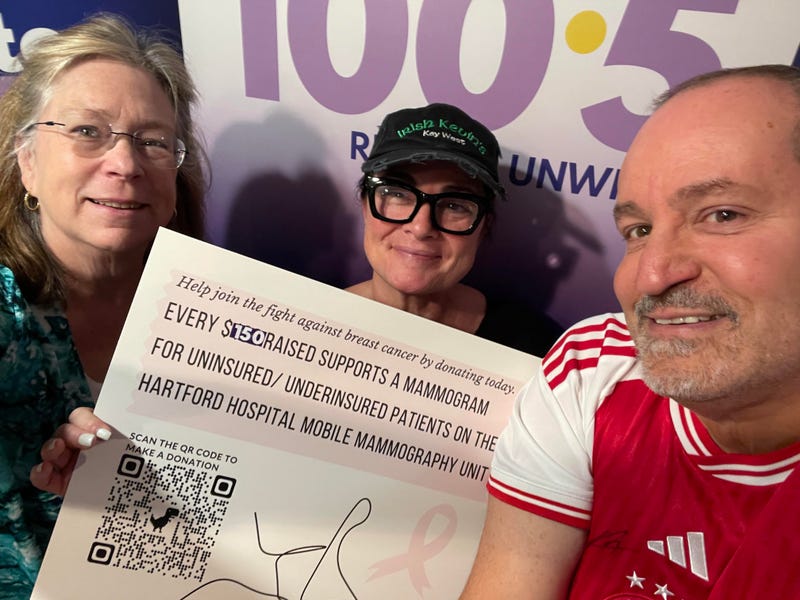 Kim Silcox with Mary and Mike