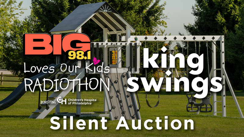 BIG 98.1 Loves Our Kids Radiothon | King Swings Silent Auction benefiting Children's Hospital of Philadelphia