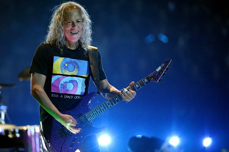 Kirk Hammett of Metallica