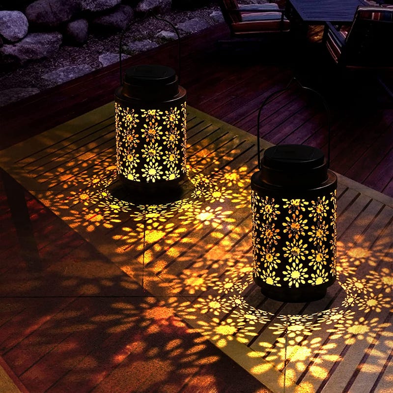 Kiss of Death Retro Hanging Solar Lanterns