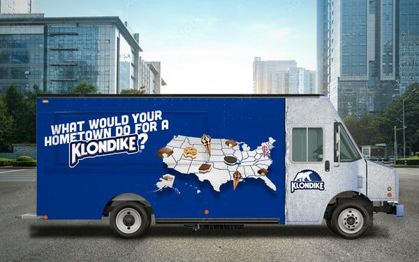 Klondike Bar truck