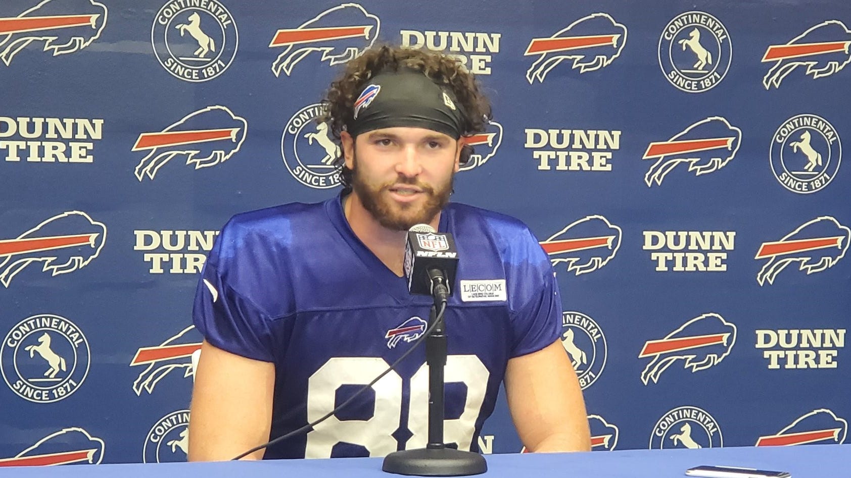 Dawson Knox thankful for support from Buffalo community