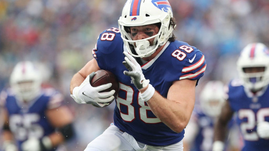 Capaccio: 2022 State of the Bills: Tight end