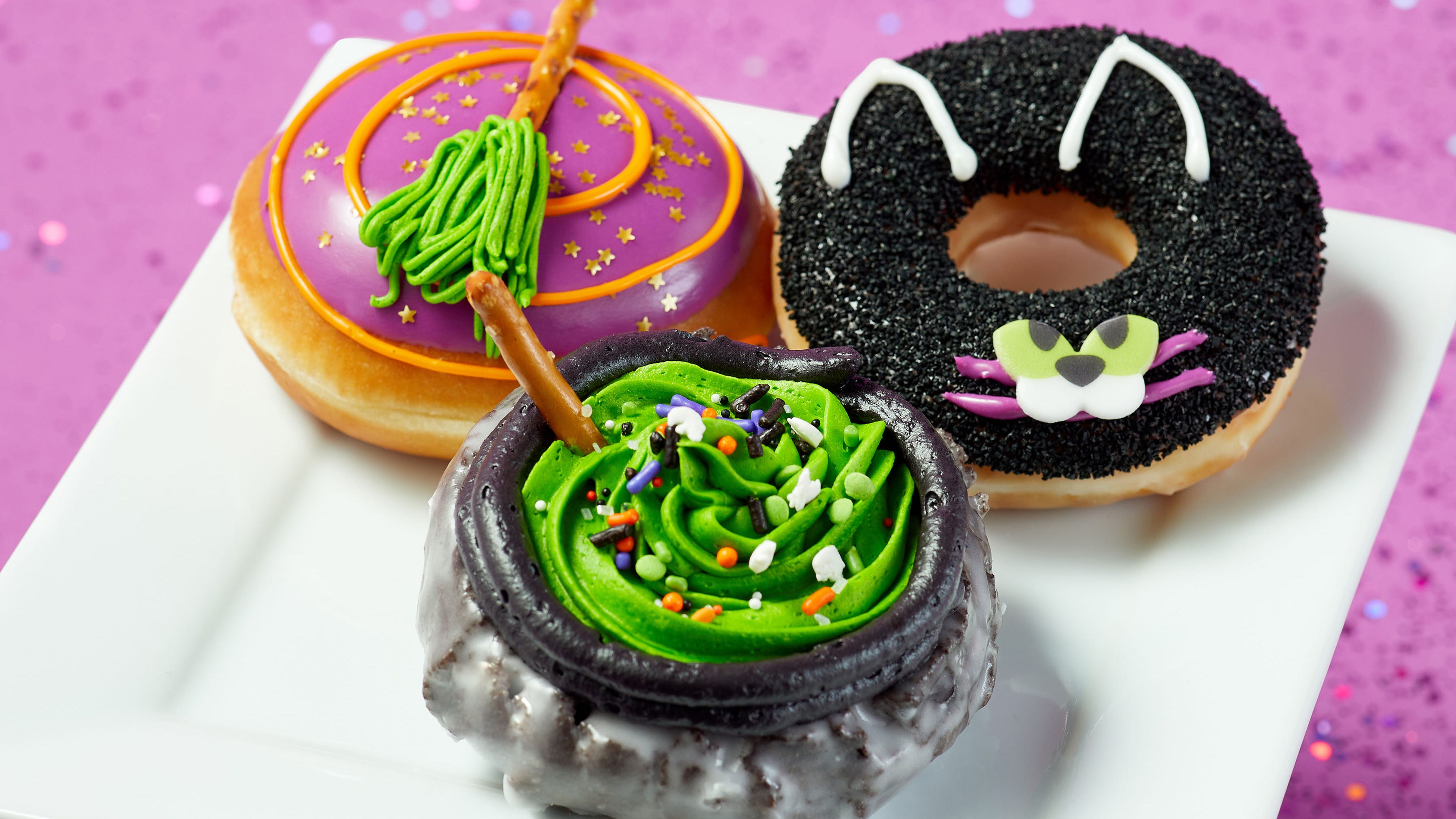 Krispy Kreme’s new witch-themed doughnuts will put a spell on you this Halloween