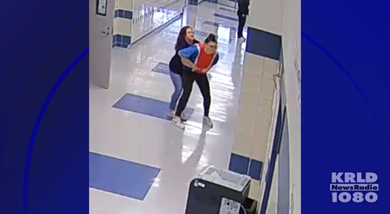 Krum teacher uses Heimlich maneuver to save choking student