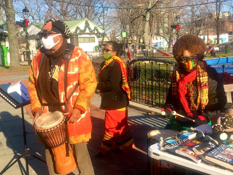 Kwanzaa with the African American Museum in Philadelphia.