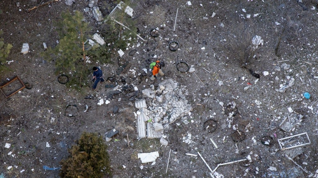 American killed in Ukraine was trying to get food for sick partner