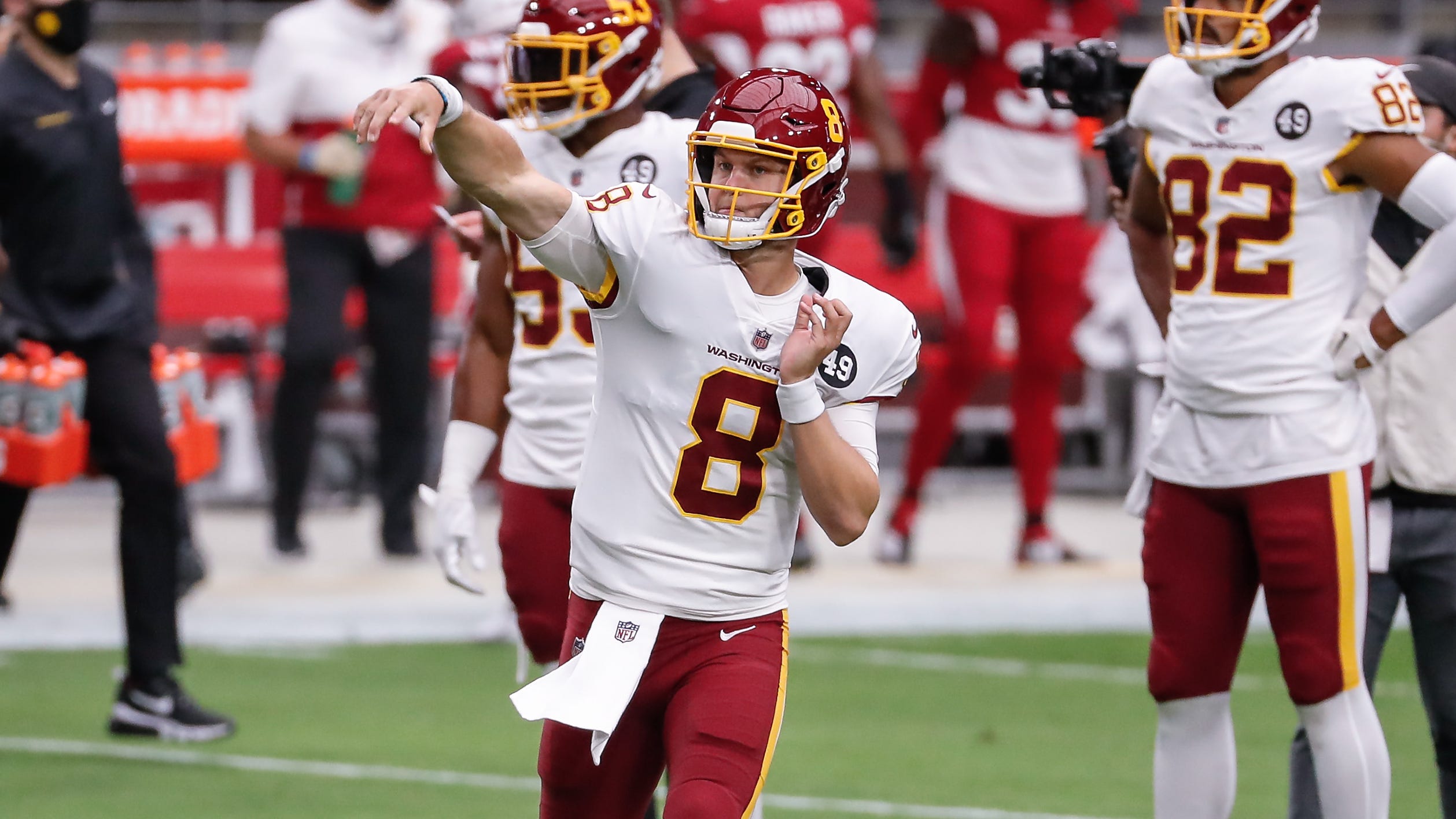 D.C. media reacts to Haskins being benched for Kyle Allen