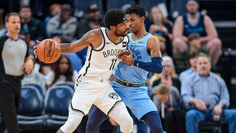 How Kyrie Irving gave Ja Morant his first starstruck NBA moment