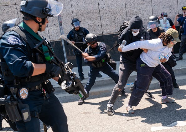 LA protests over ICE