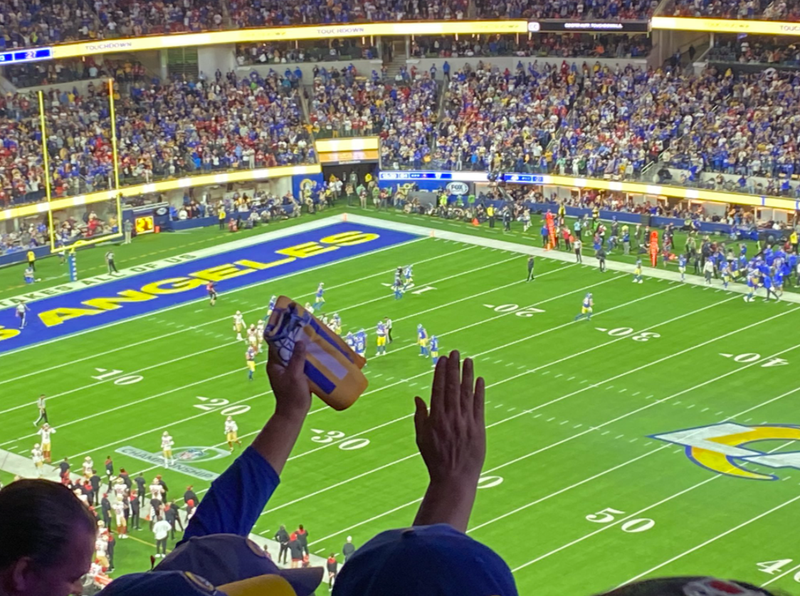 LA RAMS game