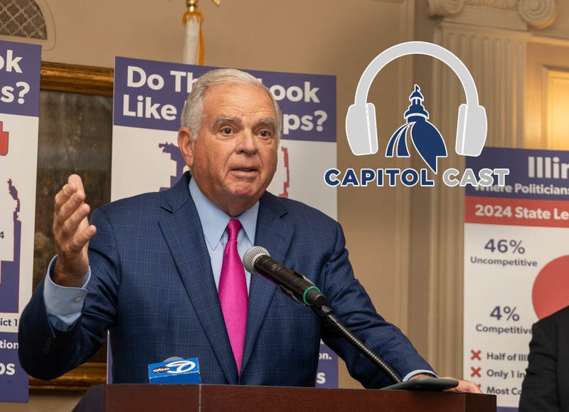 Former U.S. Transportation Secretary Ray LaHood joined former Commerce Secretary Bill Daley on the latest episode of the Capitol Cast podcast to discuss their renewed “fair maps” push.