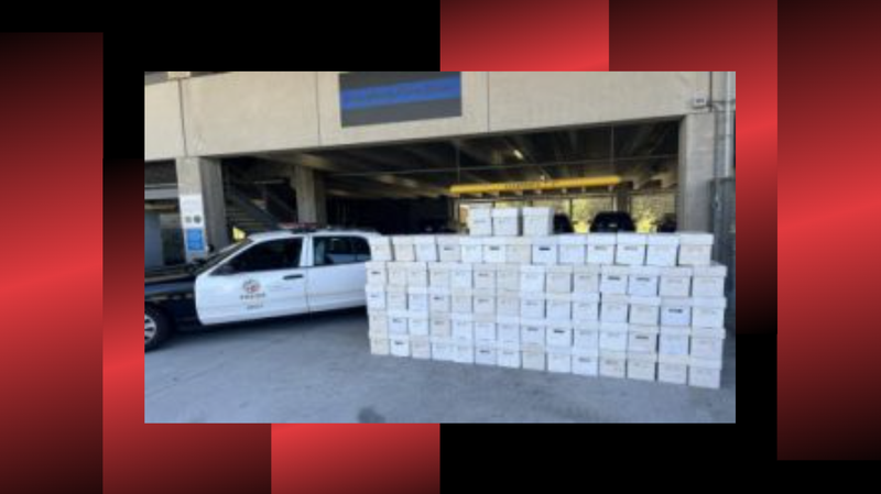 Three men and a woman have been arrested in connection with burglaries of more than $1 million worth of property from a storage unit, including vintage comic books and "high-end shoes," and then offering the items for sale on internet auction sites, authorities said Tuesday