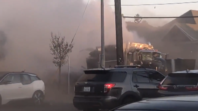 LAPD suspends officer for South LA firework explosion