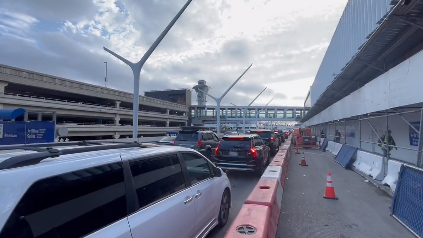Travelers flock to LAX for the holiday weekend