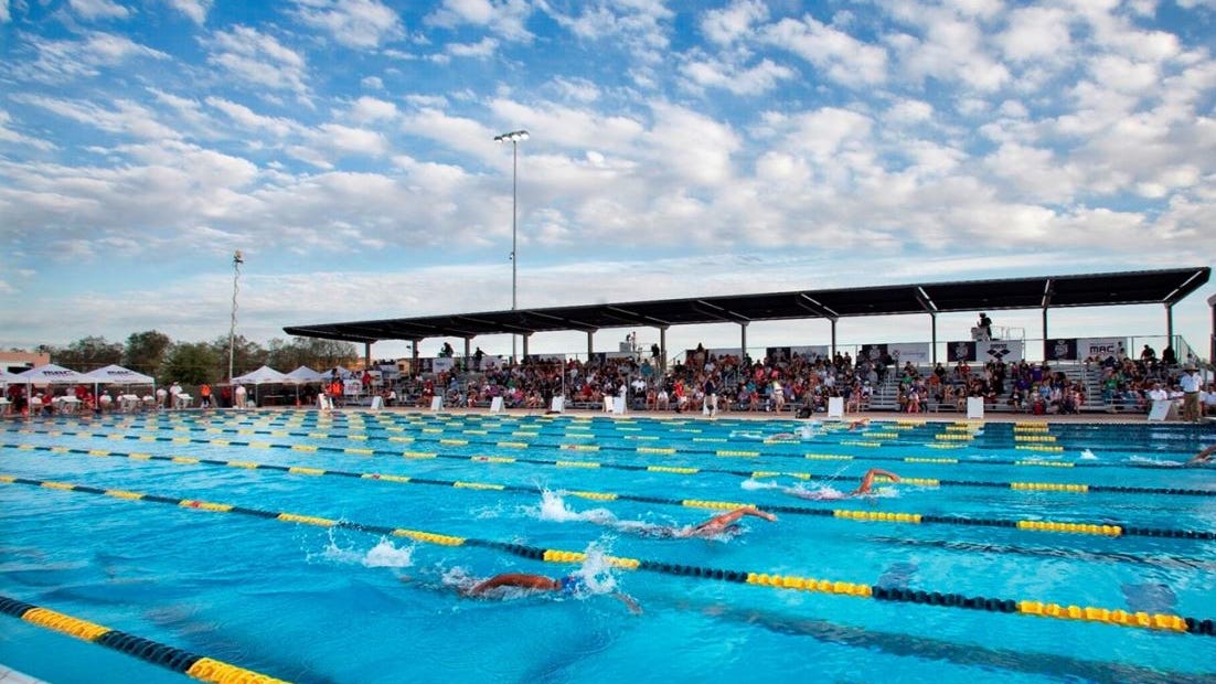 PHOTOS: Gender-neutral locker room featured in $23M Long Beach Unified aquatic center