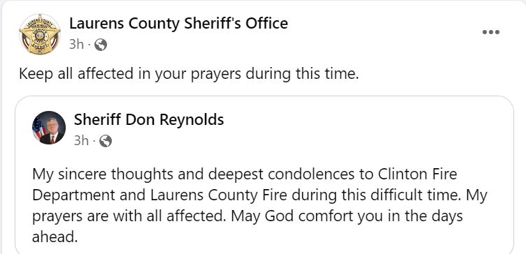LCSO Facebook Page