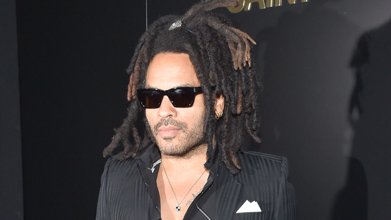 Lenny Kravitz, shirtless and sharing how he 'Let Love Rule' with Jason Momoa