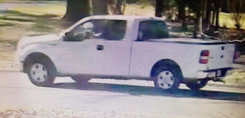 Police say this truck is wanted in a fatal hit-and-run crash Nov. 12, 2020, in the 500 block of Mayflower Road.
