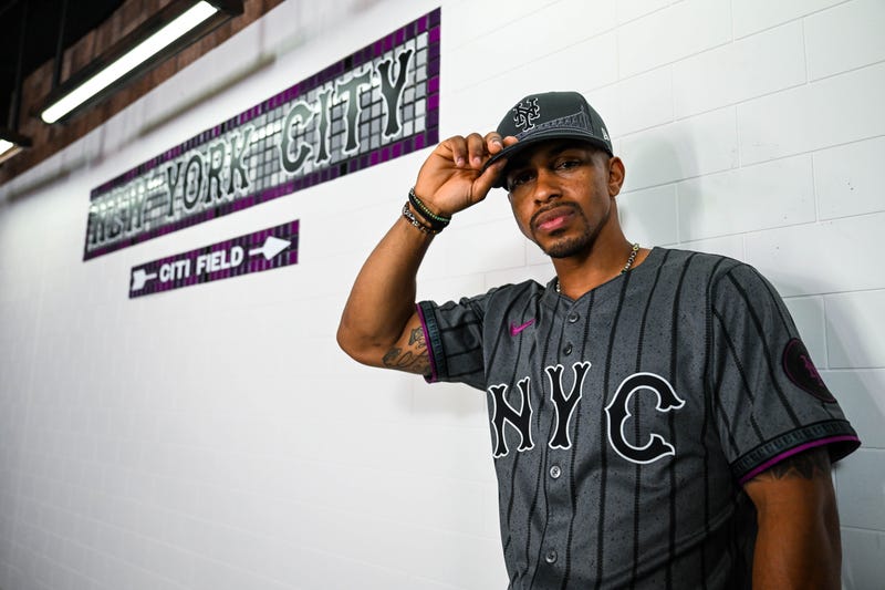 Francisco Lindor in the jersey