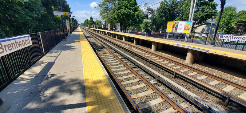 A Long Island commuter is suing the MTA for failing to protect her from a man who threw her off an LIRR train in July.