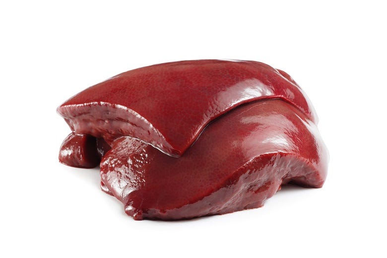 raw liver