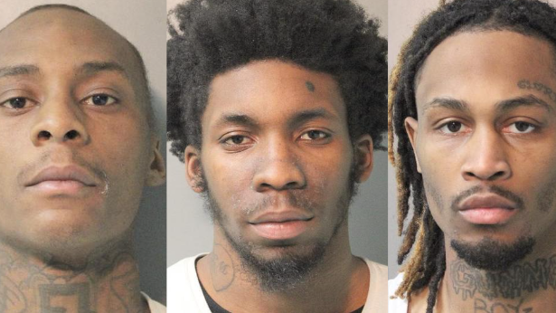 3 men arrested in attempted car jacking, robbery on LI