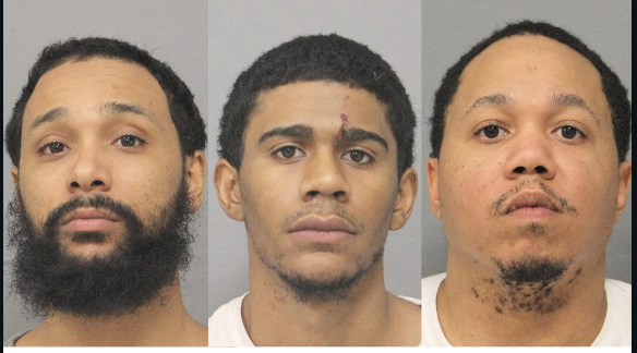 From left to right: Ralph Aranzamendi, Noah Aranzamendi, and Angel Martinez