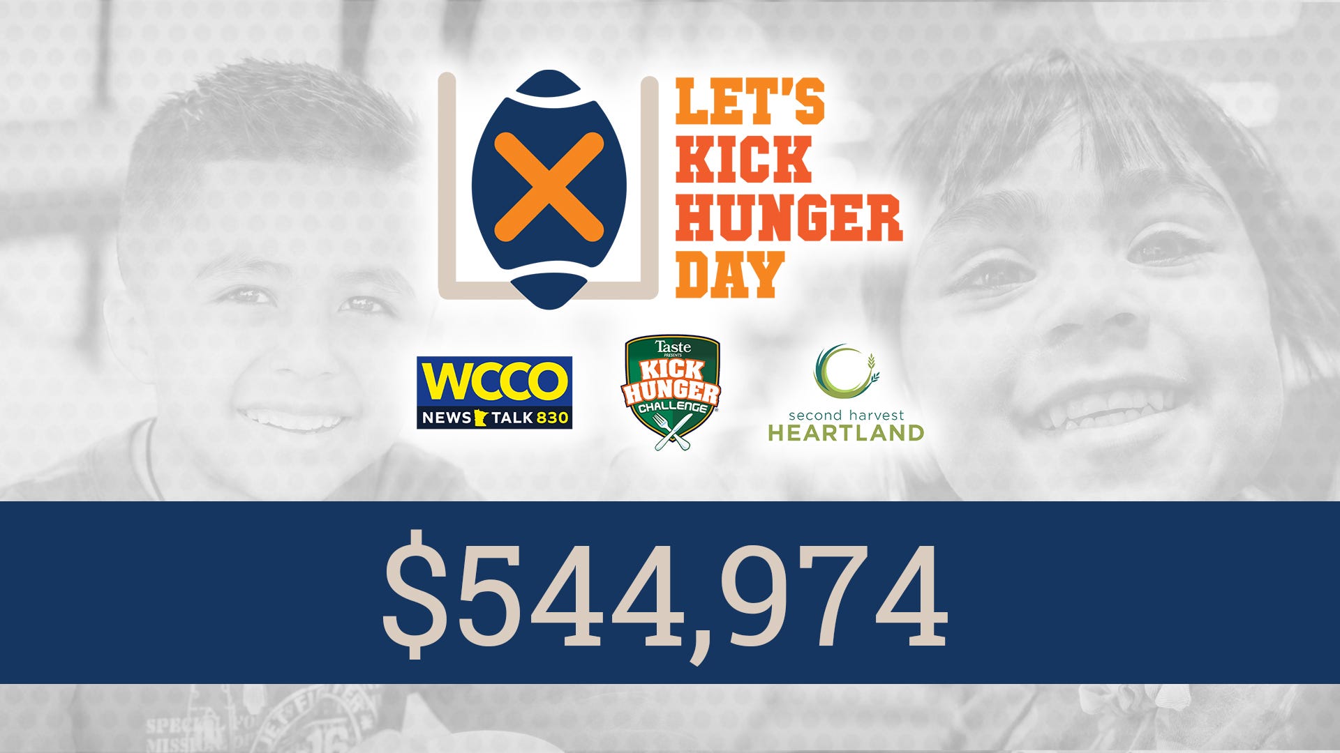 Let's Kick Hunger Day raises more than $500,000 for Second Harvest Heartland
