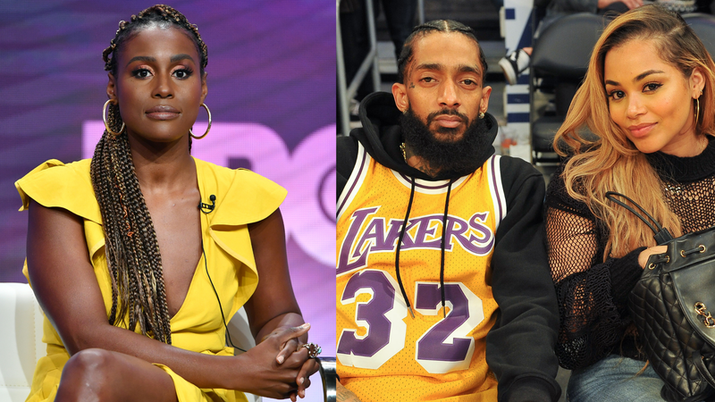 Issa Rae, Nipsey Hussle, Lauren London