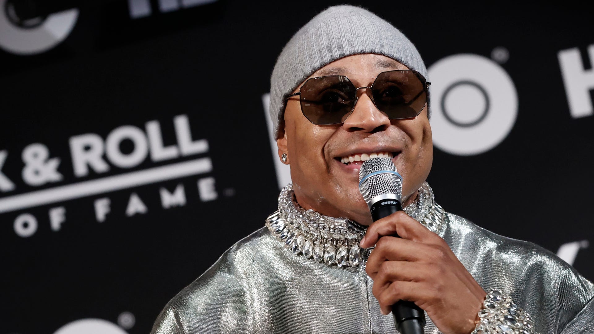 See the solar-powered LL Cool J statue that plays music, currently in Queens